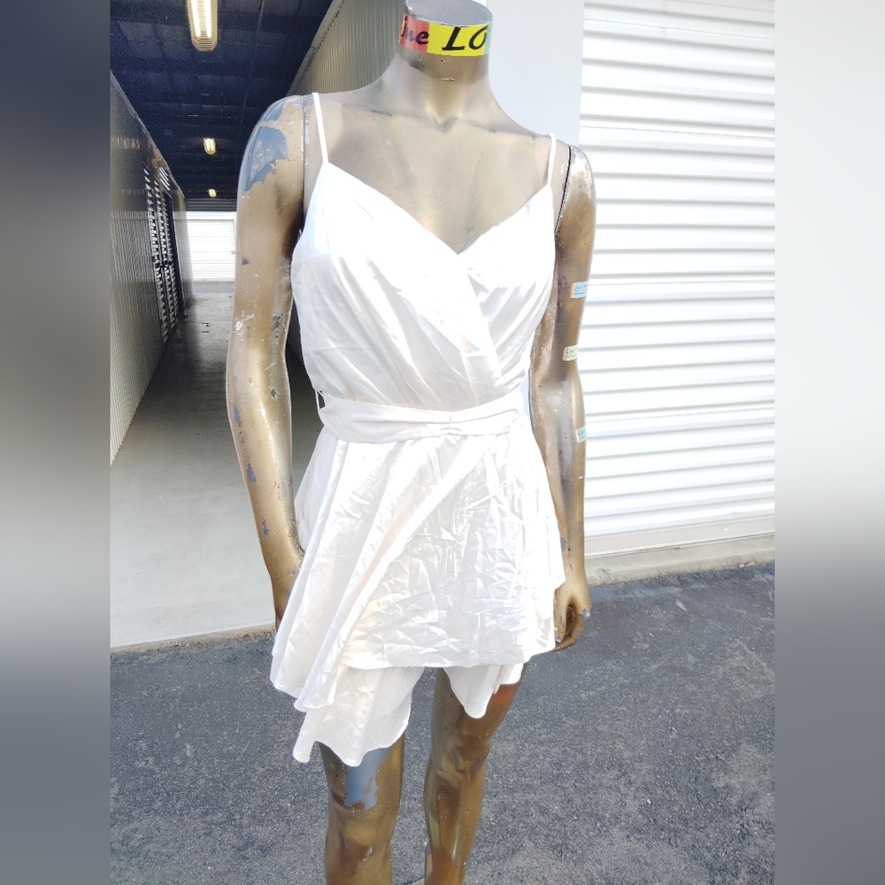 B Darlin White Mini Dress